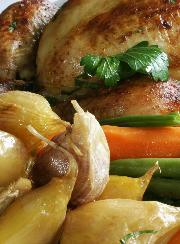 Ail du Québec confit - Recette - Le Petit Mas - Ail du Québec confit - Recettes avec l'ail du Québec - Le Petit Mas producteur biologique d'ail du Québec (Canada) et de fleurs d'ail fermentées