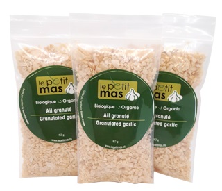 Ail granulé biologique - Le Petit Mas